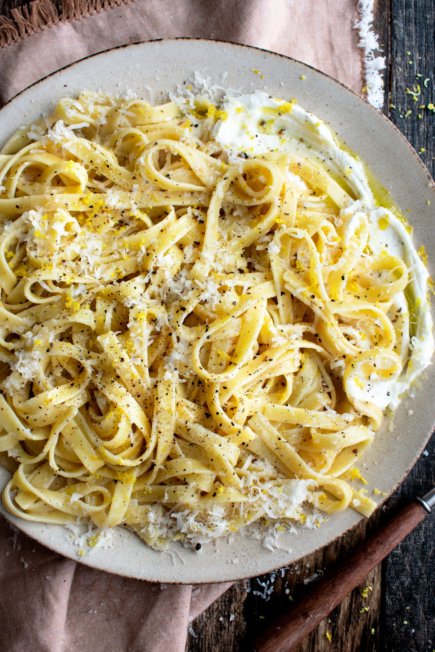 Lemon Ricotta Pasta - The Original Dish