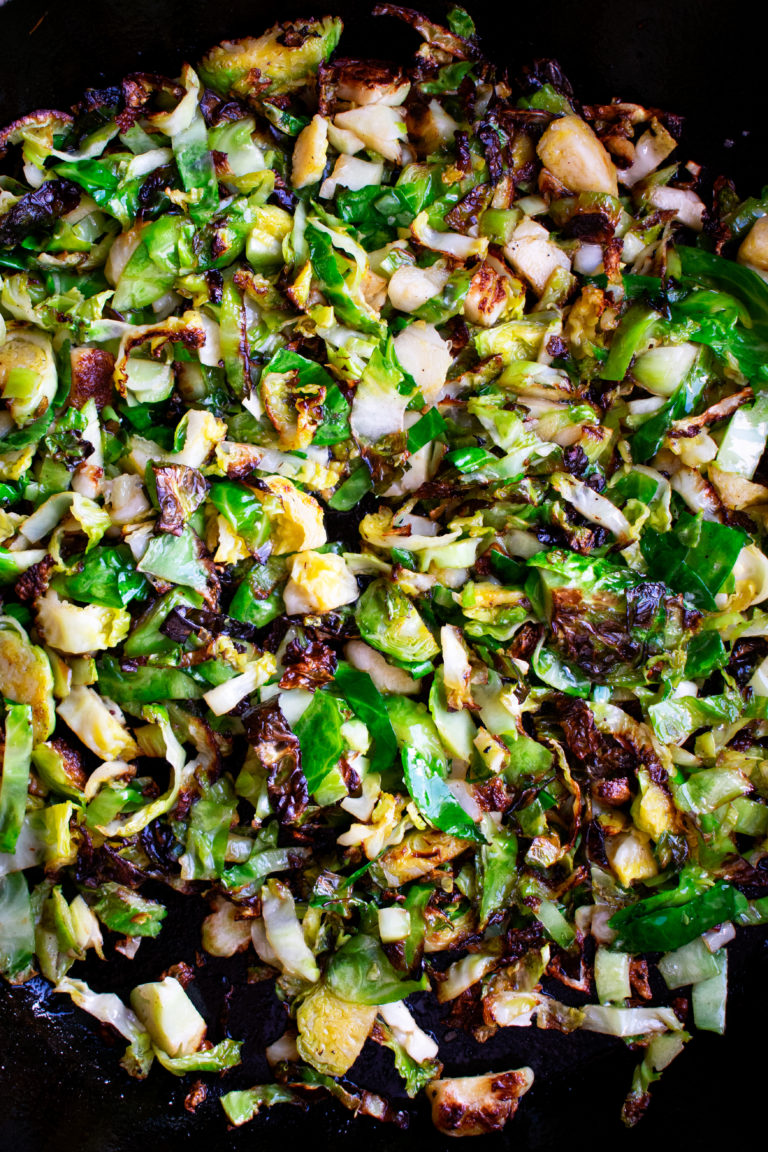 Brussels Sprout Frittata with Bacon & Parmesan The Original Dish