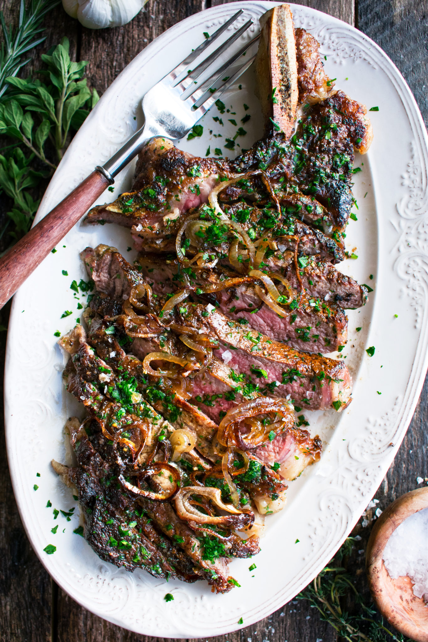 PanRoasted Ribeye with Parsley Butter The Original Dish