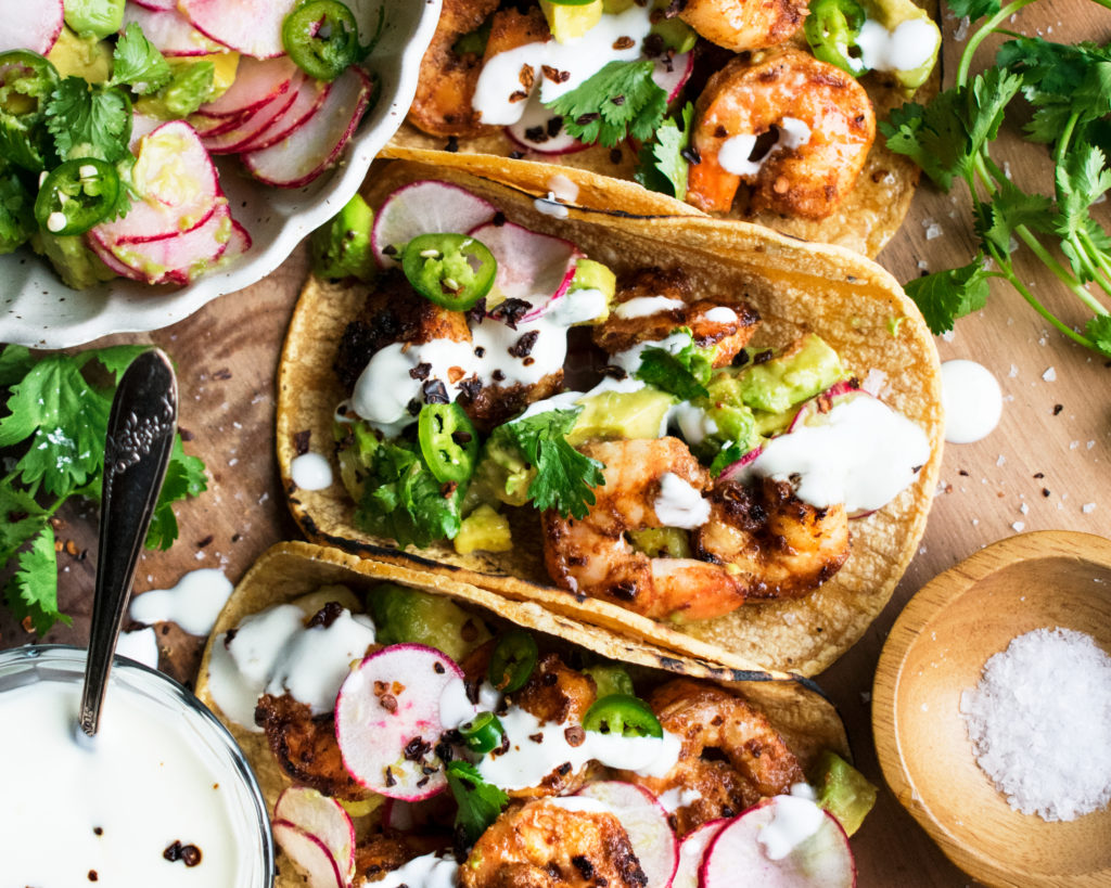 Spicy Shrimp Tacos