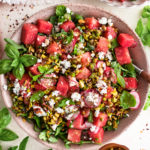 Watermelon Arugula Salad with Feta