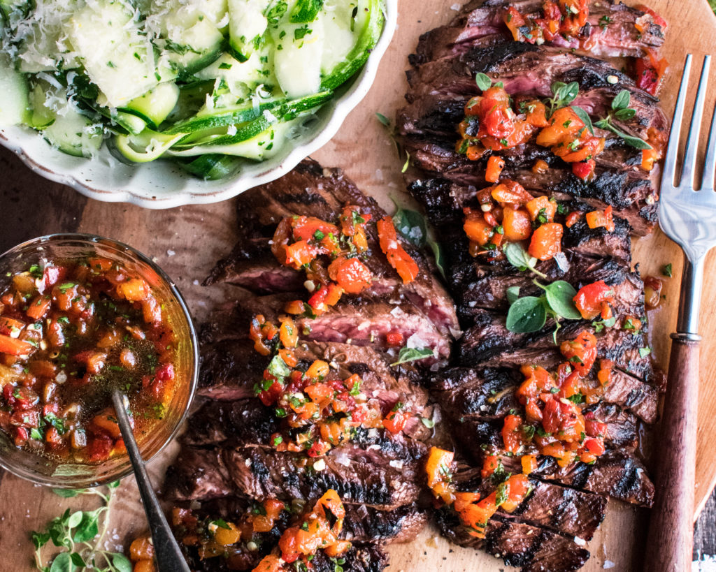 Balsamic Skirt Steak