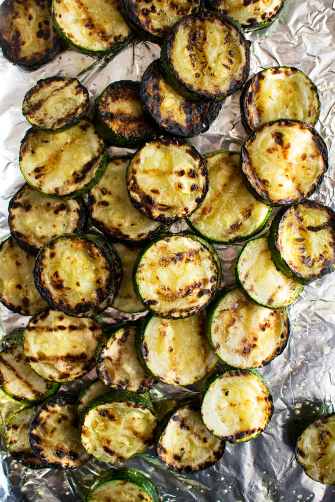 Grilled Zucchini with Ricotta