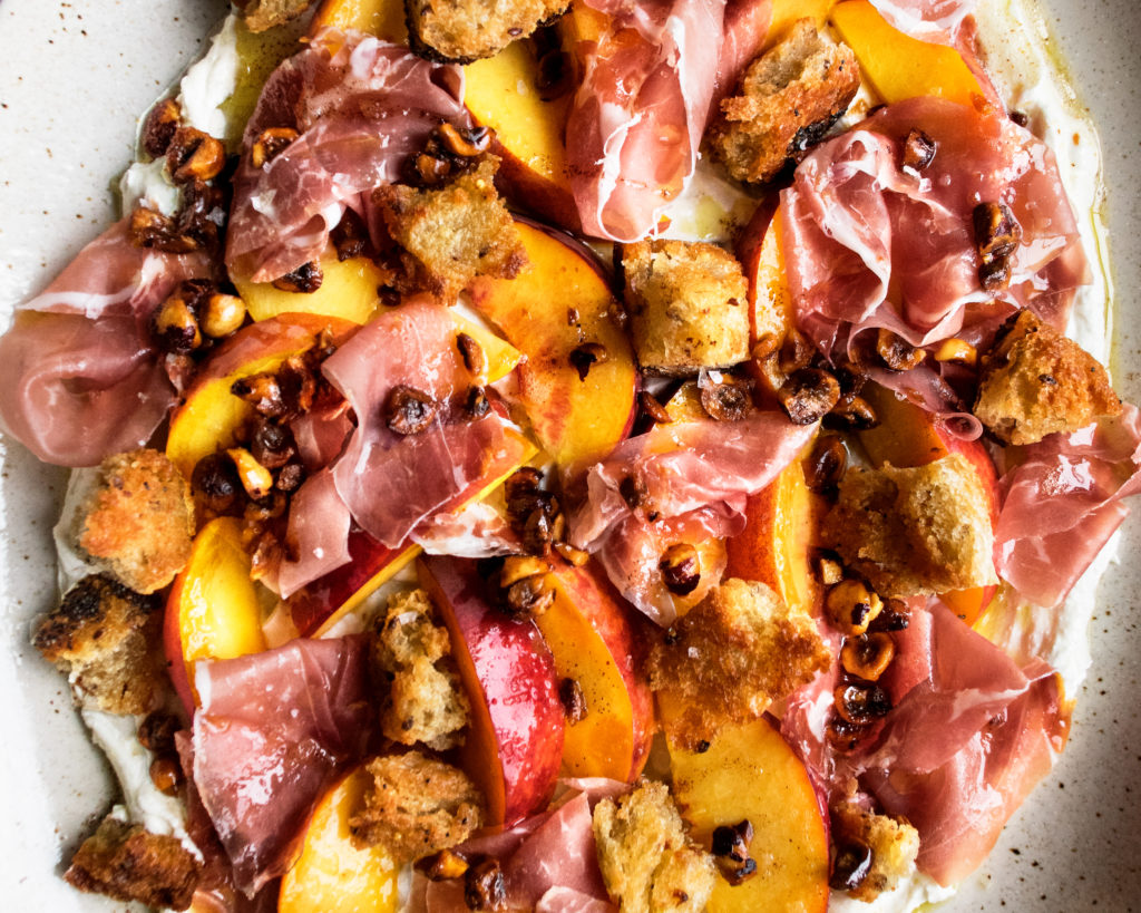 Peaches & Prosciutto