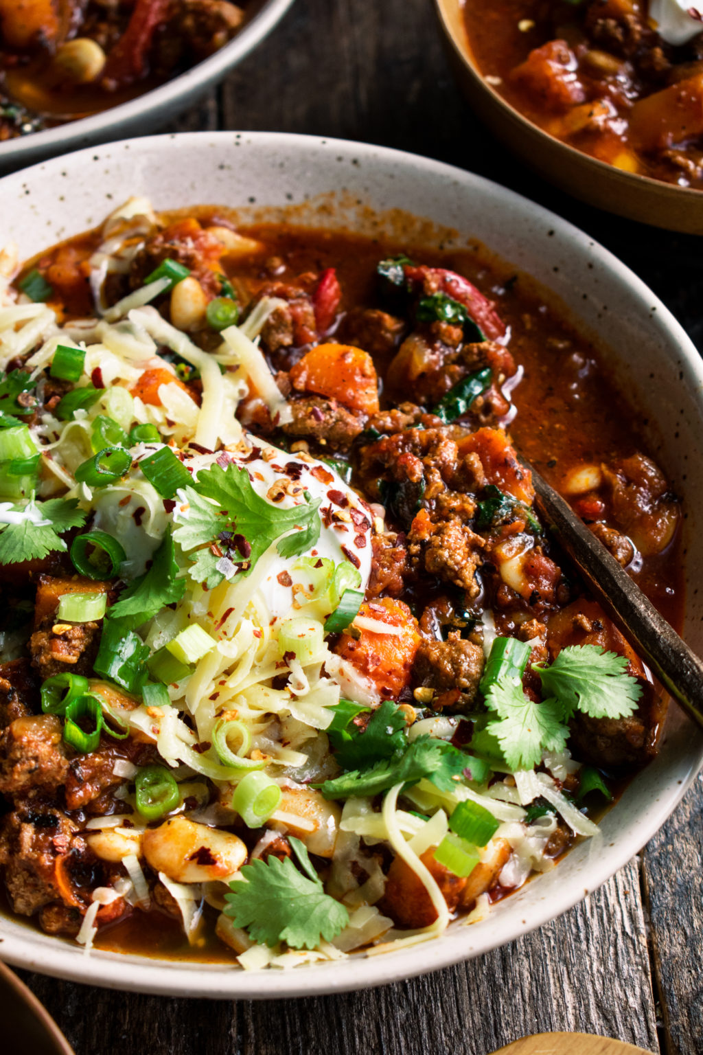 Spiced Lamb Chili with Butternut Squash & Kale The Original Dish