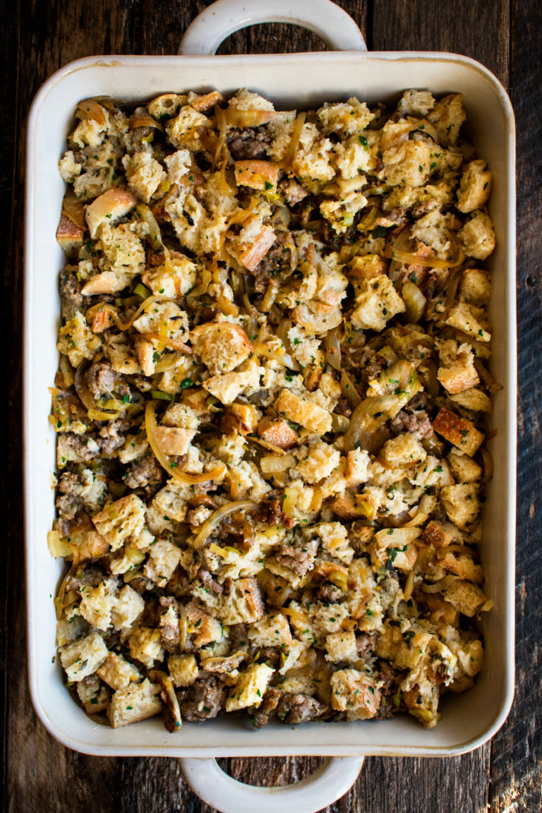 Herby Sausage & Fennel Stuffing - The Original Dish