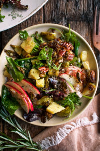 Roasted Brussels Sprout Salad