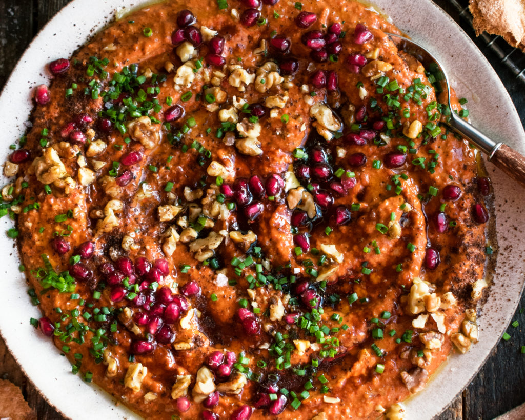 Roasted Red Pepper & Walnut Dip