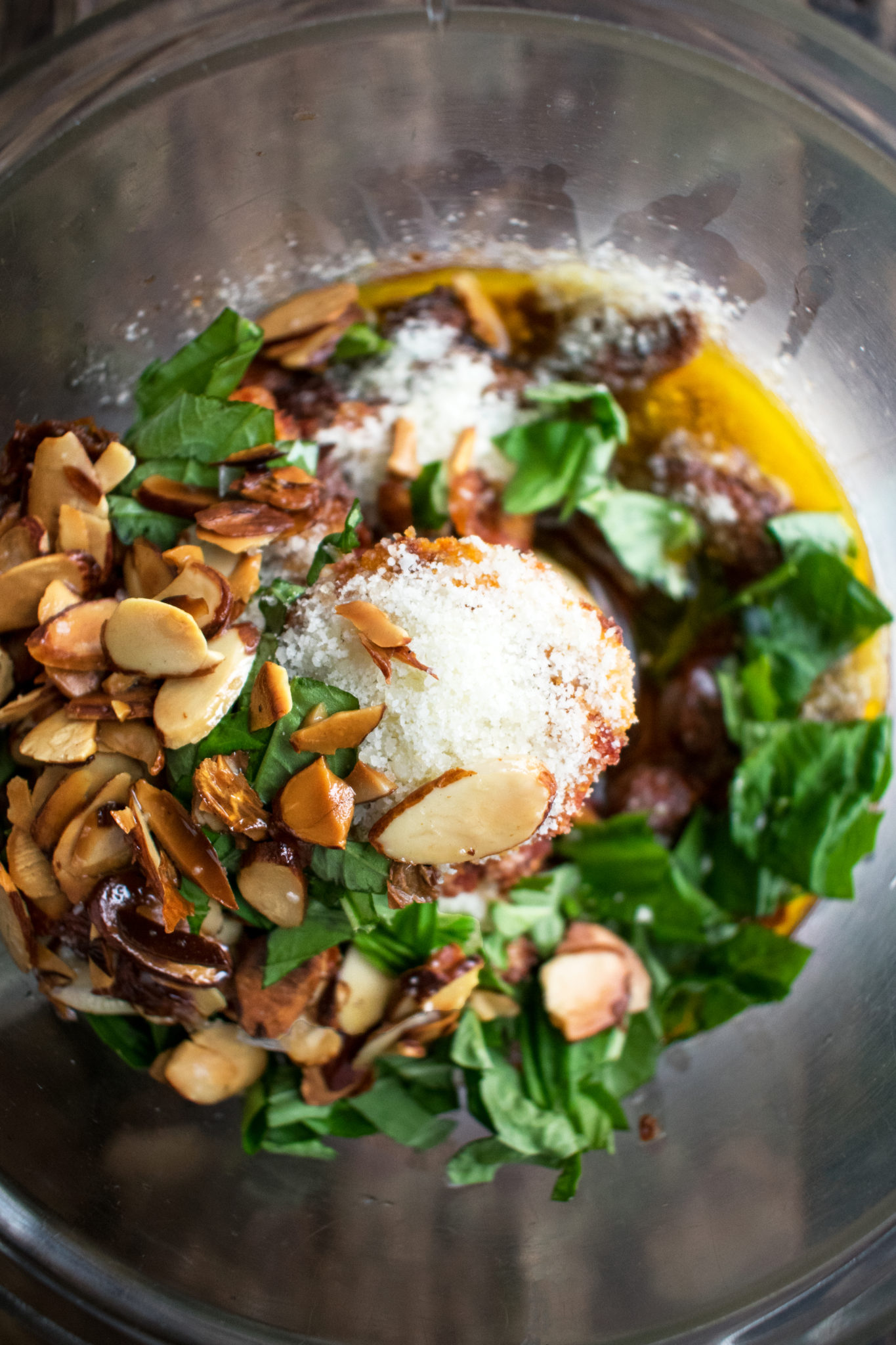 Roasted Potatoes with SunDried Tomato Pesto & Burrata The Original Dish