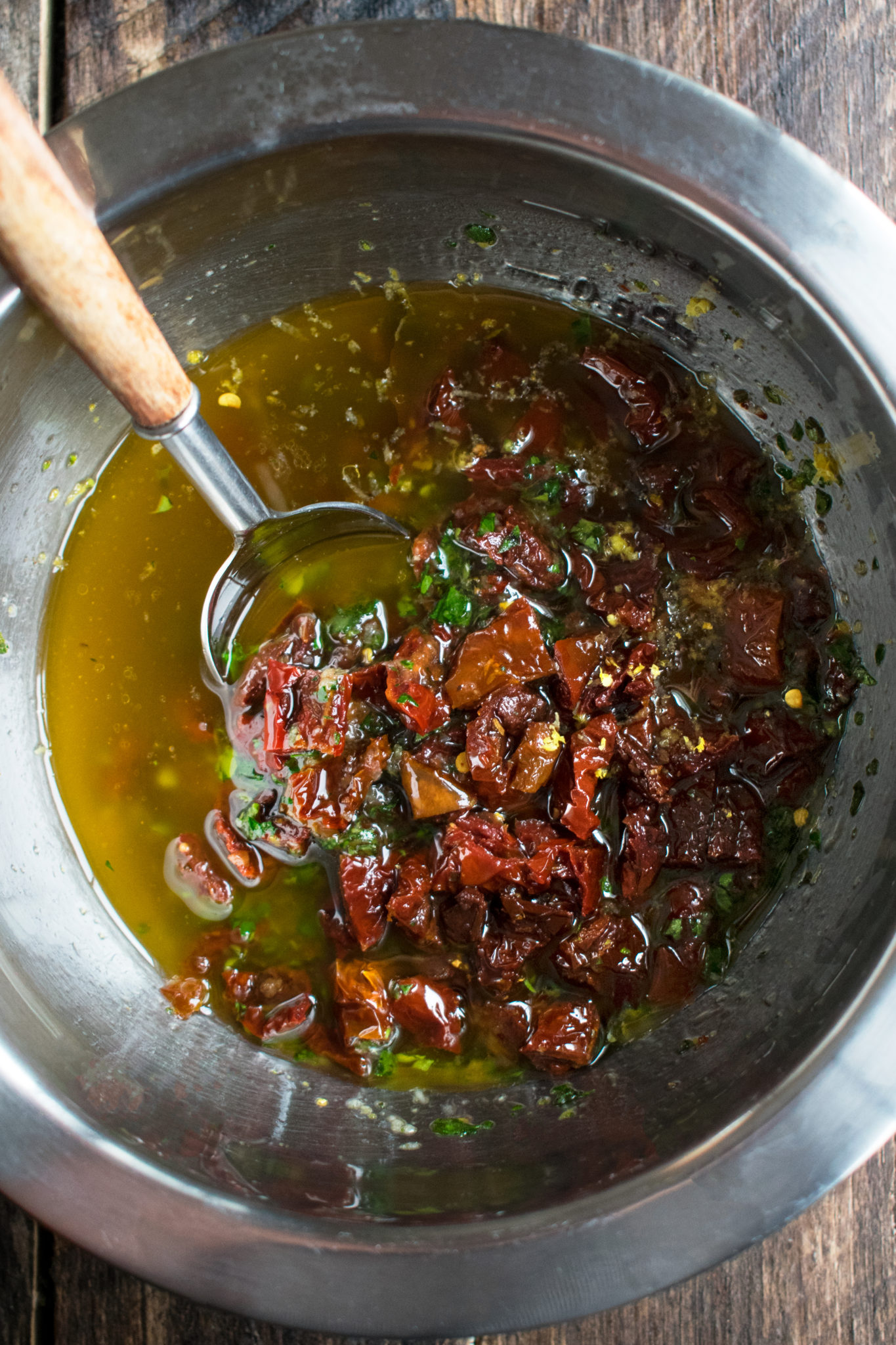 Antipasto Farro Salad with SunDried Tomato Vinaigrette The Original Dish