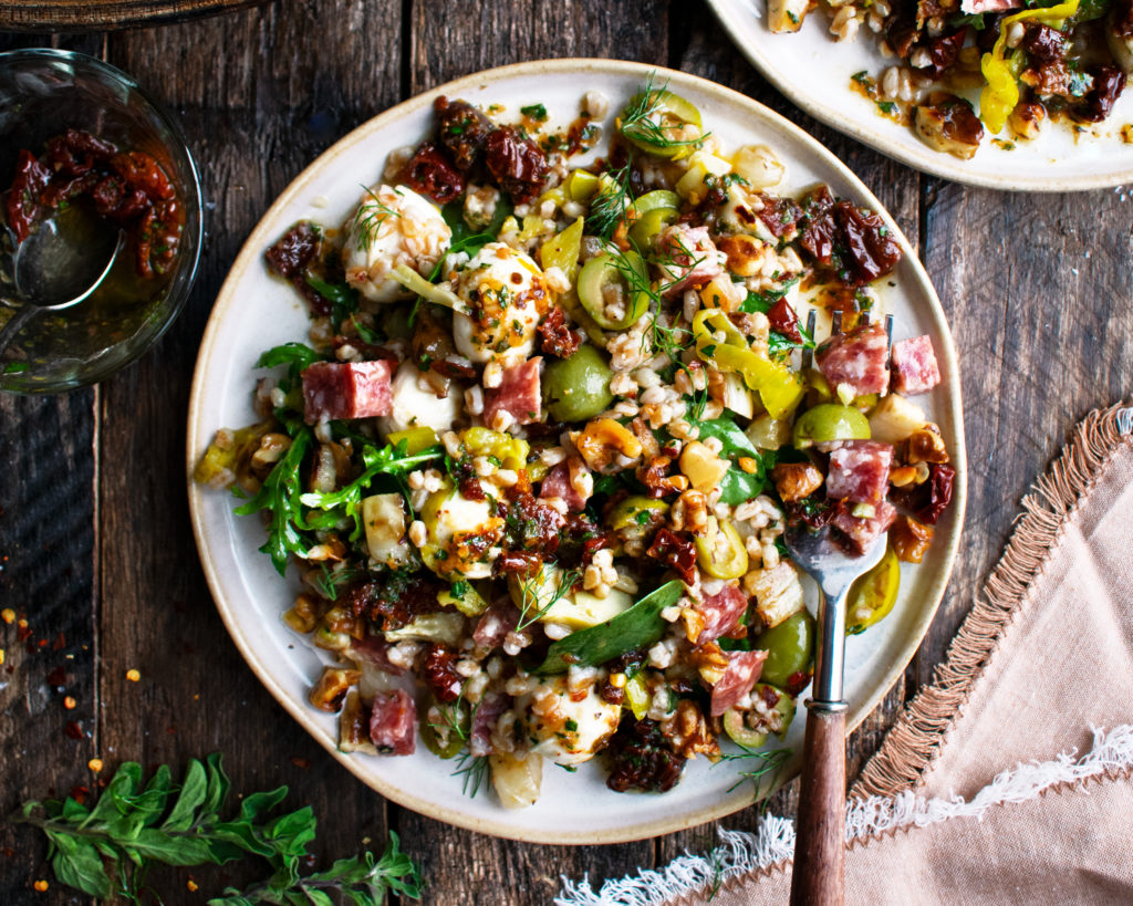 Antipasto Farro Salad