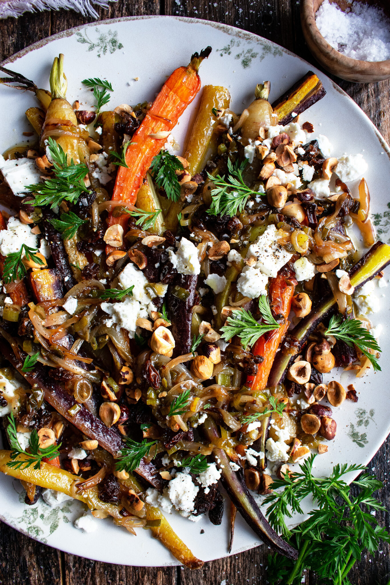 Roasted Carrots with Scallion Vinaigrette The Original Dish