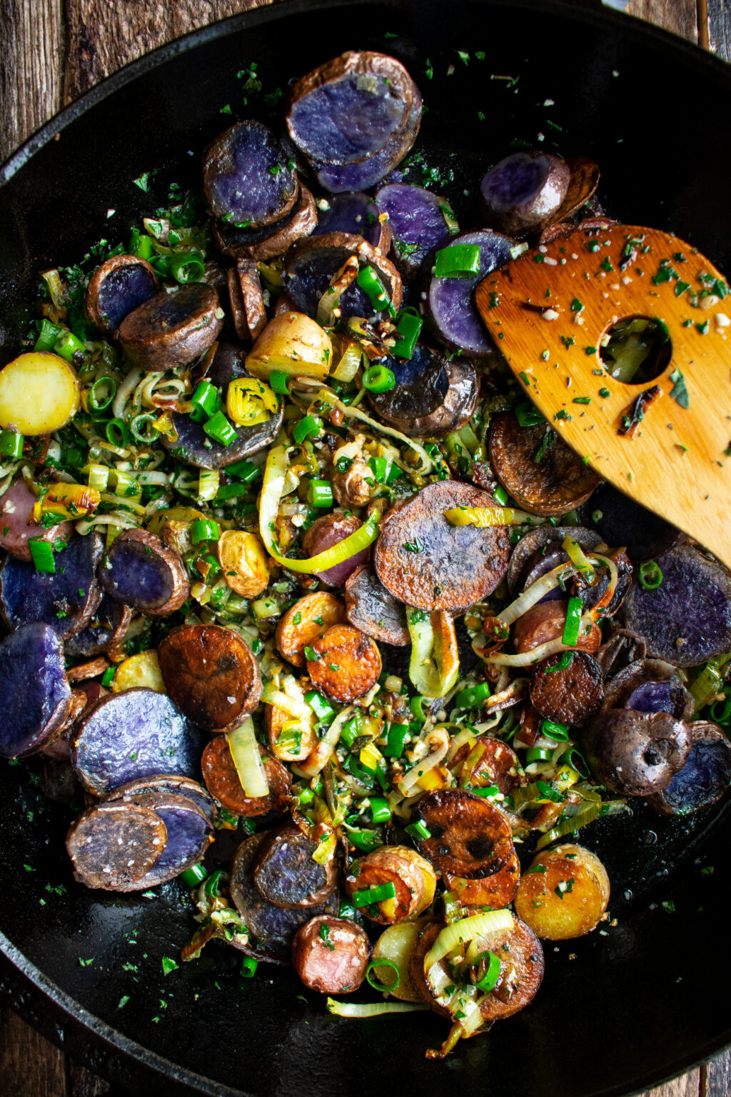 Potato & Gruyère Frittata with Watercress Salad The Original Dish