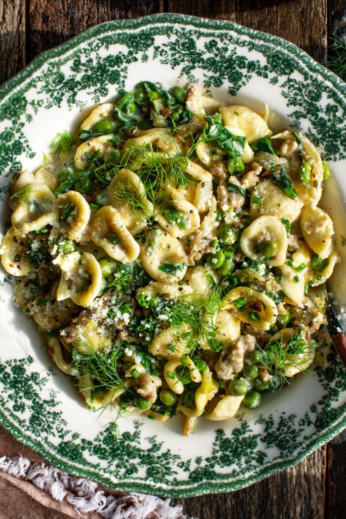 Creamy Orecchiette The Original Dish