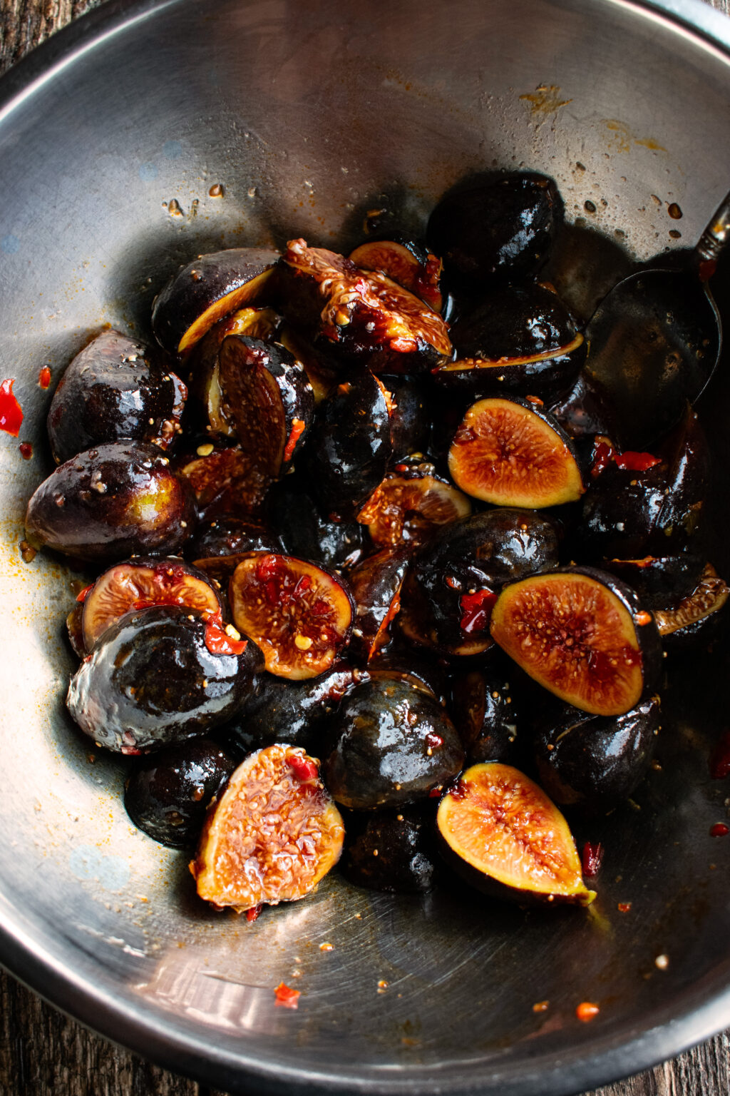 Balsamic Roasted Figs with Burrata & Prosciutto The Original Dish