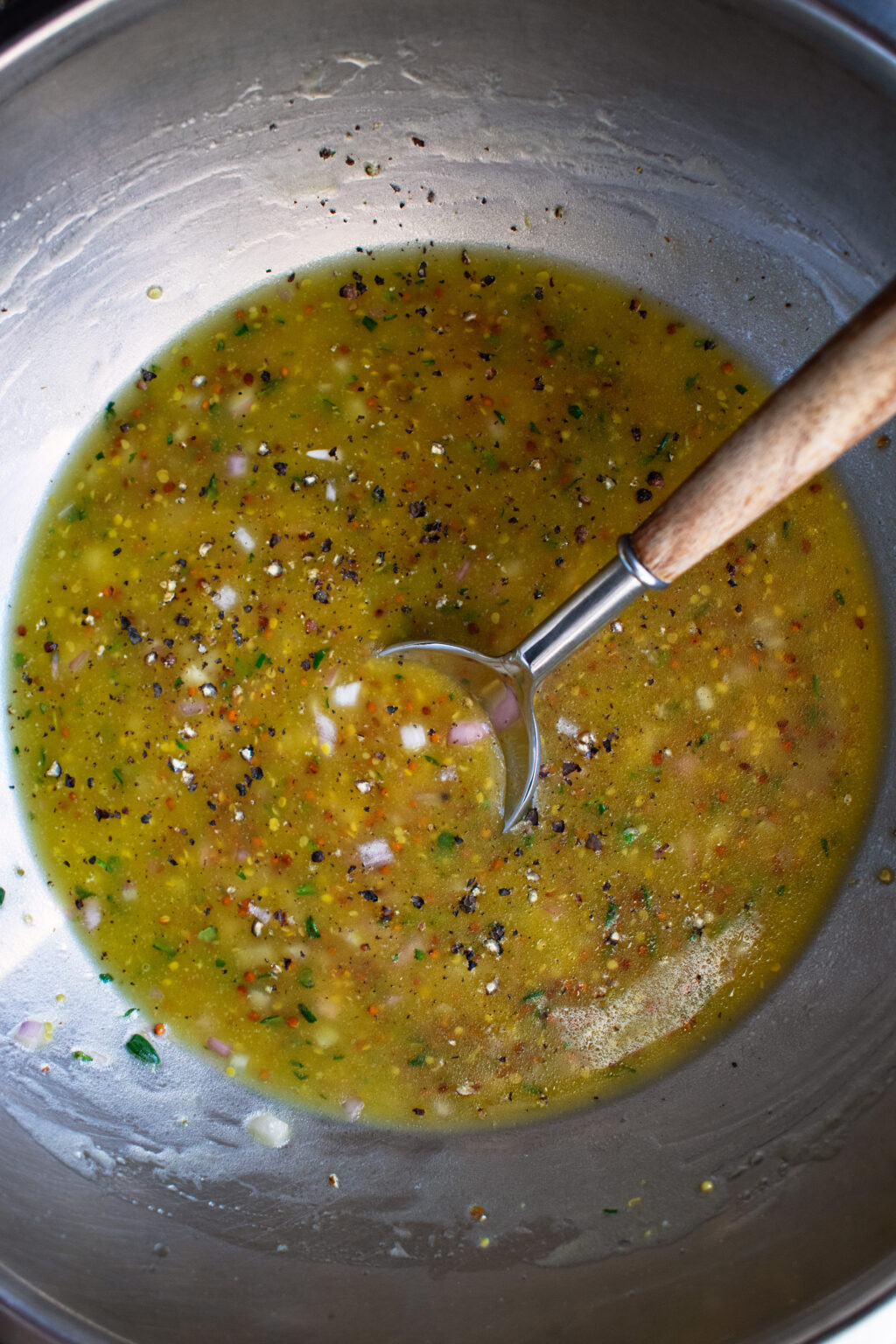 Roasted Apple Farro Salad with Maple Mustard Vinaigrette The Original