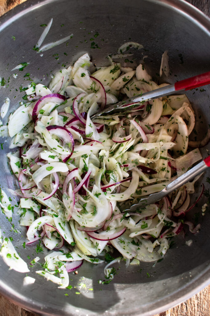 Walnut Crusted Chicken with Fennel Slaw The Original Dish